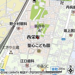 新潟県胎内市西栄町8-24周辺の地図