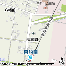 宮城県柴田郡柴田町上名生東船岡121周辺の地図