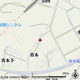 宮城県柴田郡大河原町金ケ瀬青木37周辺の地図