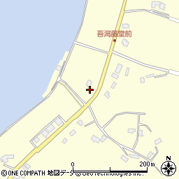 新潟県佐渡市吾潟62周辺の地図