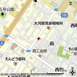 和洋亭ぶざん周辺の地図