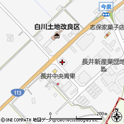 山形県長井市今泉548-3周辺の地図
