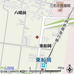 宮城県柴田郡柴田町上名生東船岡103周辺の地図