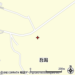 新潟県佐渡市吾潟593周辺の地図