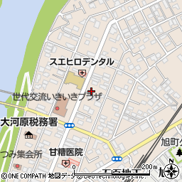 宮城県柴田郡大河原町大谷末広92-1周辺の地図