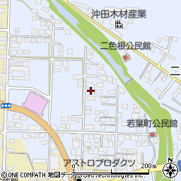 山形県南陽市二色根172-2周辺の地図