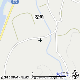 新潟県岩船郡関川村安角61周辺の地図