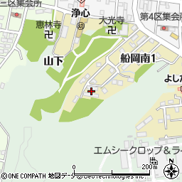 宮城県柴田郡柴田町船岡南1丁目5周辺の地図