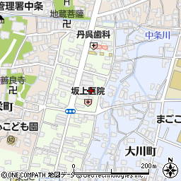 新潟県胎内市本町3周辺の地図
