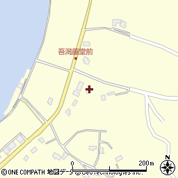 新潟県佐渡市吾潟673周辺の地図