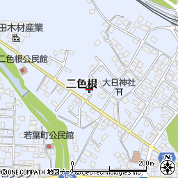 山形県南陽市二色根227周辺の地図