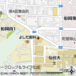 ２５記念館周辺の地図