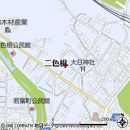 山形県南陽市二色根233周辺の地図