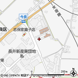 山形県長井市今泉2944-2周辺の地図