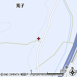 宮城県刈田郡蔵王町宮鹿野周辺の地図