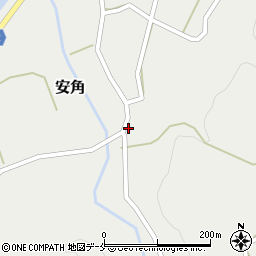 新潟県岩船郡関川村安角342周辺の地図