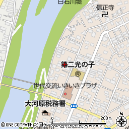 宮城県柴田郡大河原町大谷末広26-2周辺の地図