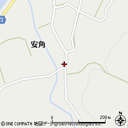 新潟県岩船郡関川村安角337周辺の地図