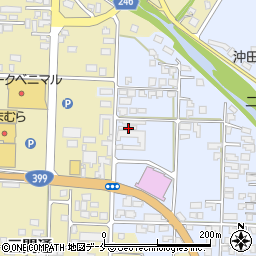 山形県南陽市二色根150周辺の地図