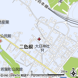 山形県南陽市二色根383-7周辺の地図