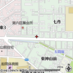 宮城県柴田郡柴田町船岡東町の口76-1周辺の地図