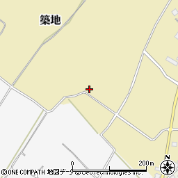 新潟県胎内市築地2411周辺の地図