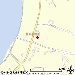 新潟県佐渡市吾潟558周辺の地図