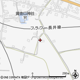 山形県長井市今泉1811-28周辺の地図