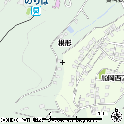 宮城県柴田郡柴田町船岡根形周辺の地図