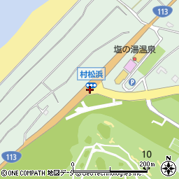 村松浜周辺の地図