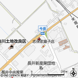 山形県長井市今泉566-4周辺の地図