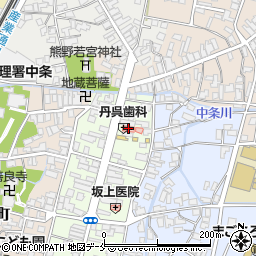 丹呉歯科医院周辺の地図