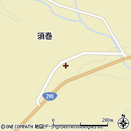 新潟県胎内市須巻216周辺の地図