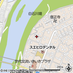 宮城県柴田郡大河原町大谷末広33周辺の地図