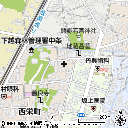 新潟県胎内市西栄町3-35周辺の地図