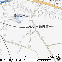 山形県長井市今泉1811-21周辺の地図