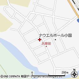 山形県西置賜郡小国町兵庫舘1丁目6-1周辺の地図