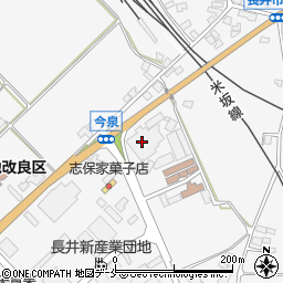 山形県長井市今泉693周辺の地図