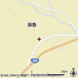 新潟県胎内市須巻220-7周辺の地図