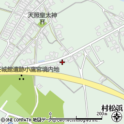 新潟県胎内市村松浜1316周辺の地図