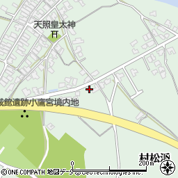 新潟県胎内市村松浜1319周辺の地図