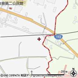 山形県長井市今泉1813周辺の地図
