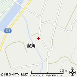 新潟県岩船郡関川村安角97周辺の地図