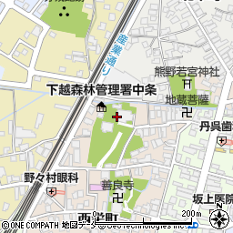 広厳寺周辺の地図