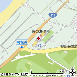 新潟県胎内市村松浜837周辺の地図