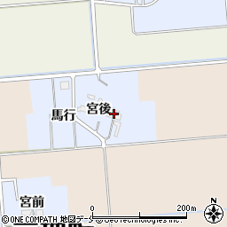 宮城県亘理郡亘理町逢隈鷺屋宮後58周辺の地図