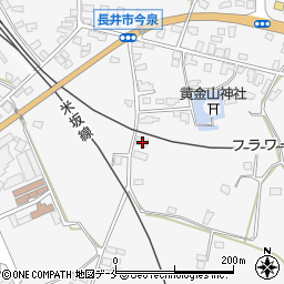 山形県長井市今泉728-10周辺の地図