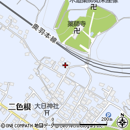 山形県南陽市二色根358周辺の地図