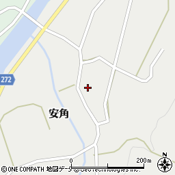 新潟県岩船郡関川村安角328周辺の地図