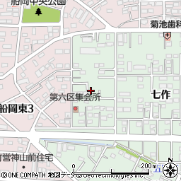 宮城県柴田郡柴田町船岡東町の口周辺の地図